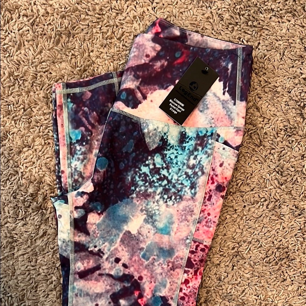 Colorful Abstract Women's Jeggings